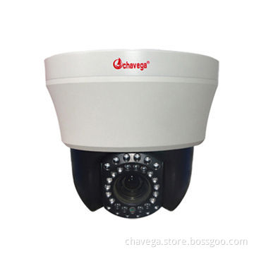 Automatic high speed CCTV mini IR dome camera OSD menu, imported high power LED lamps